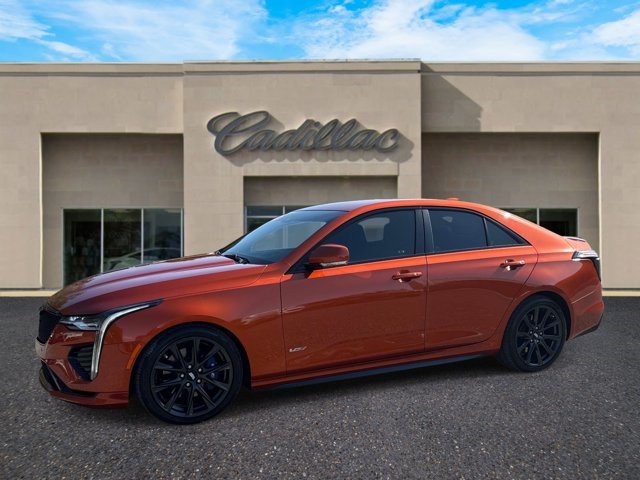 Certified 2023 Cadillac CT4 V w/ Navigation Package RWD image 10