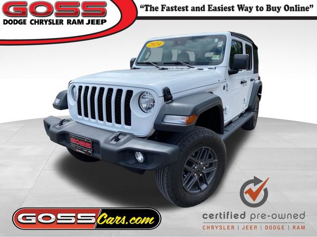 Used 2024 Jeep Wrangler Sport S