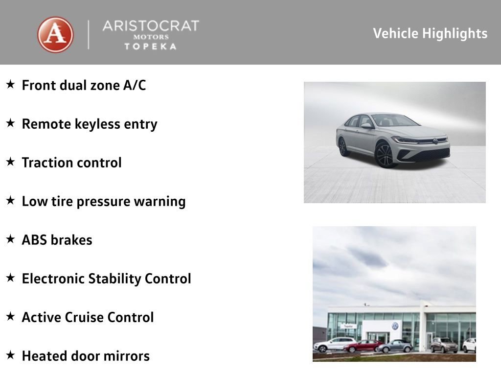 New 2026 Volkswagen Jetta Sport FWD image 2