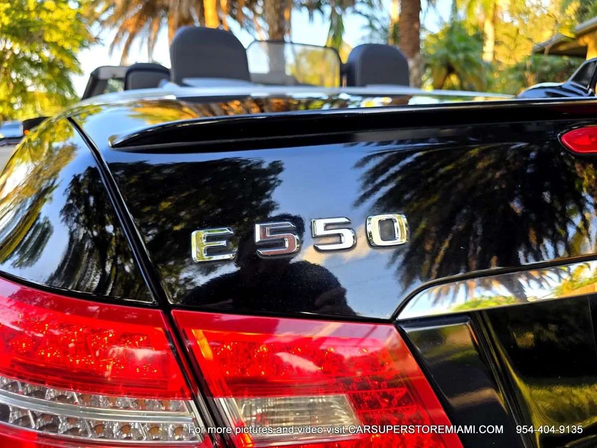 Used 2013 Mercedes-Benz E 550 Cabriolet w/ Premium 2 Pkg image 24