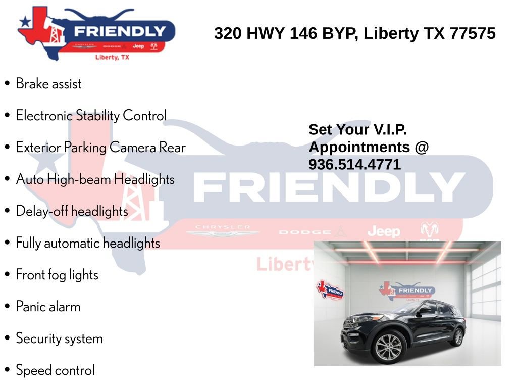 Used 2023 Ford Explorer Limited w/ Equipment Group 301A RWD image 25