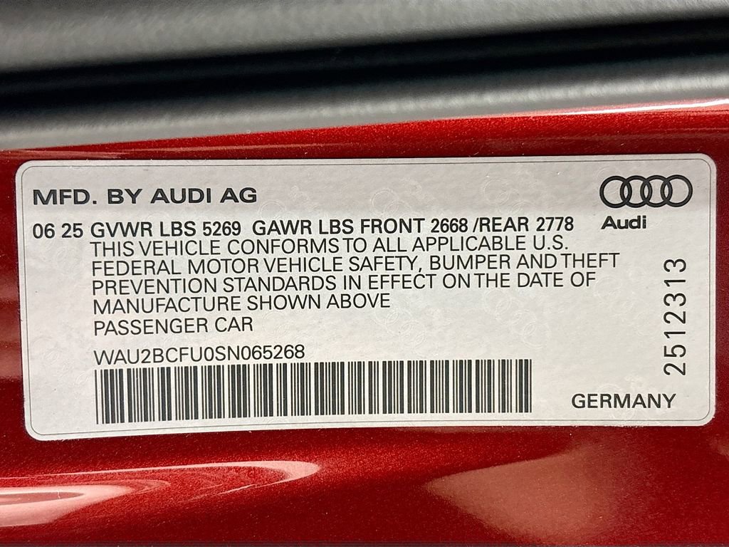 New 2025 Audi A5 2.0T Premium Plus image 24