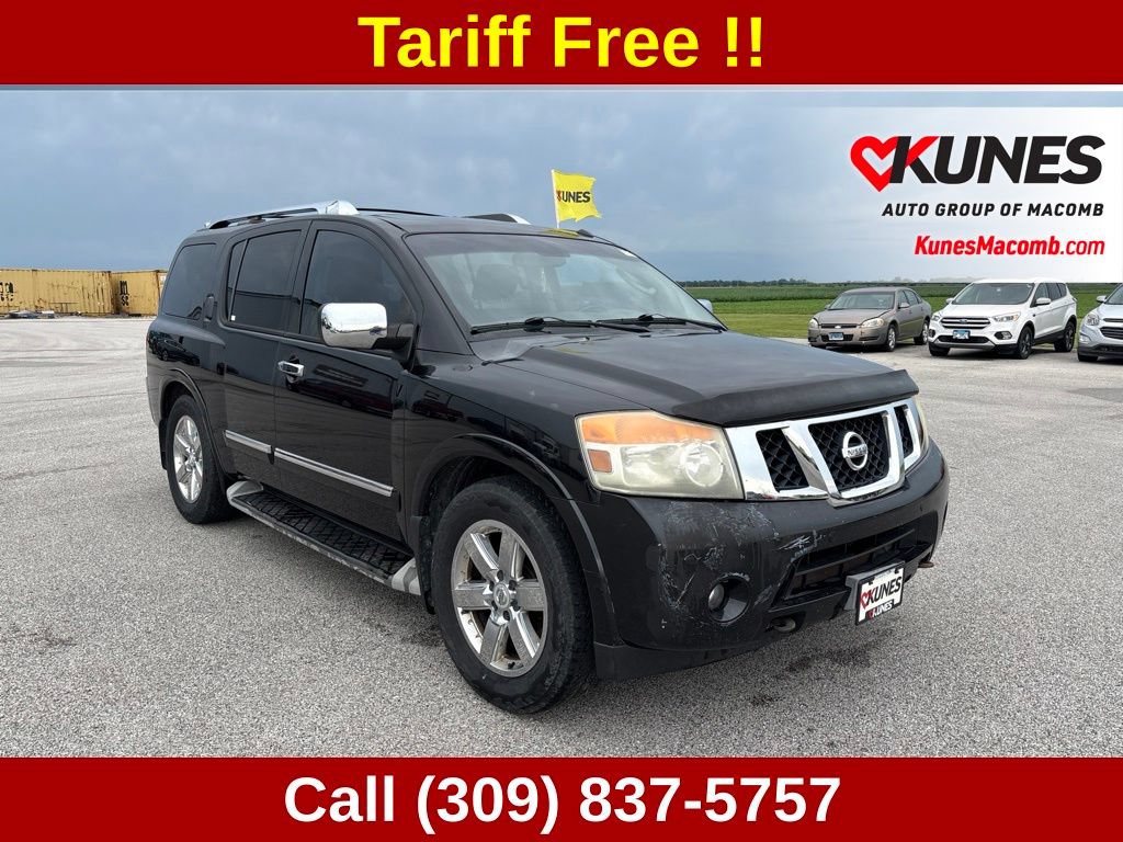 Used 2010 Nissan Armada Platinum w/ Captain Seat Pkg AWD/4WD image 1