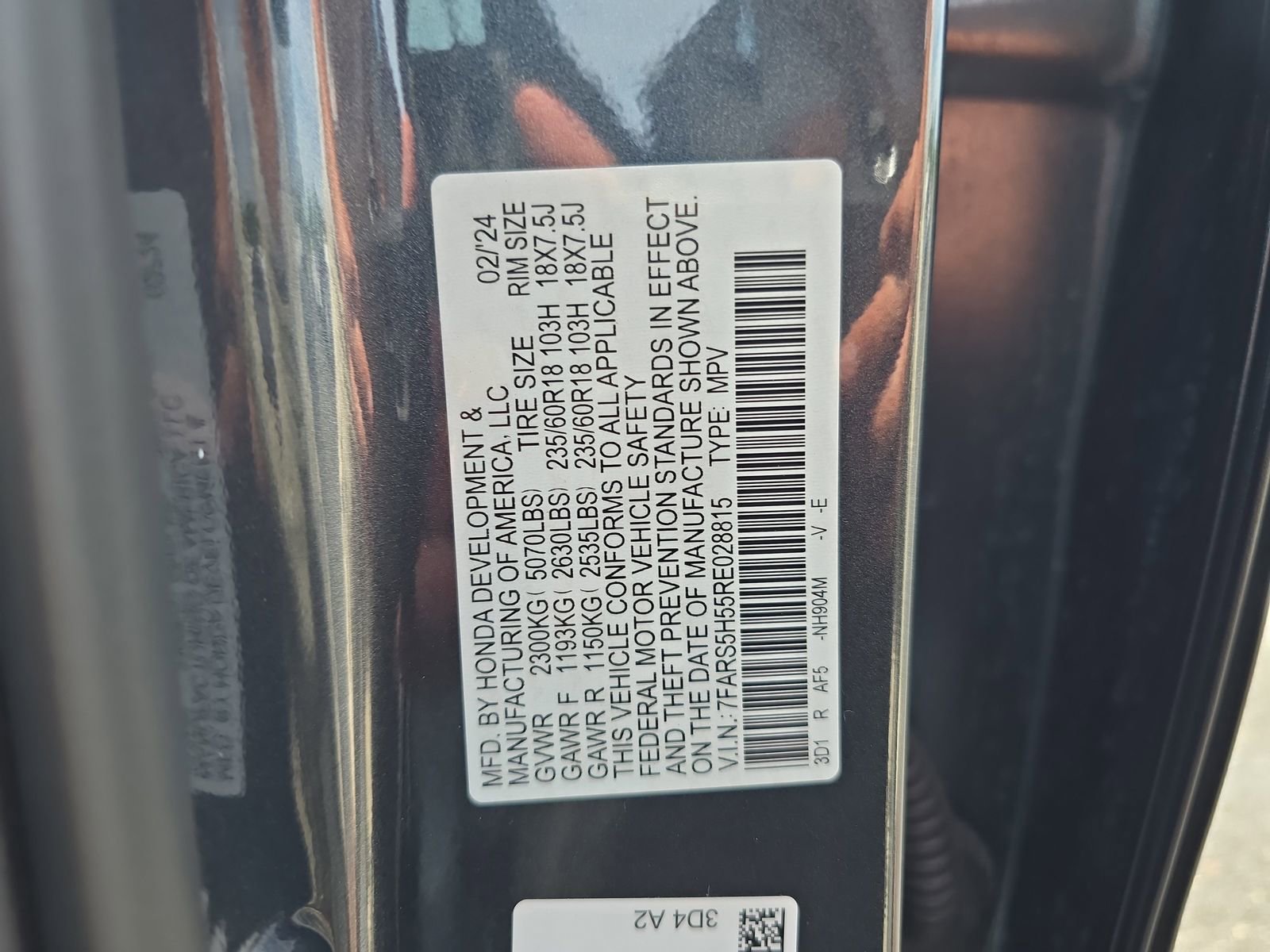 Certified 2024 Honda CR-V Sport image 31