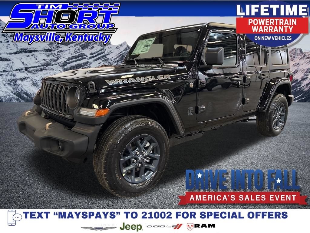 New 2026 Jeep Wrangler Unlimited Sport AWD/4WD 360° Tour