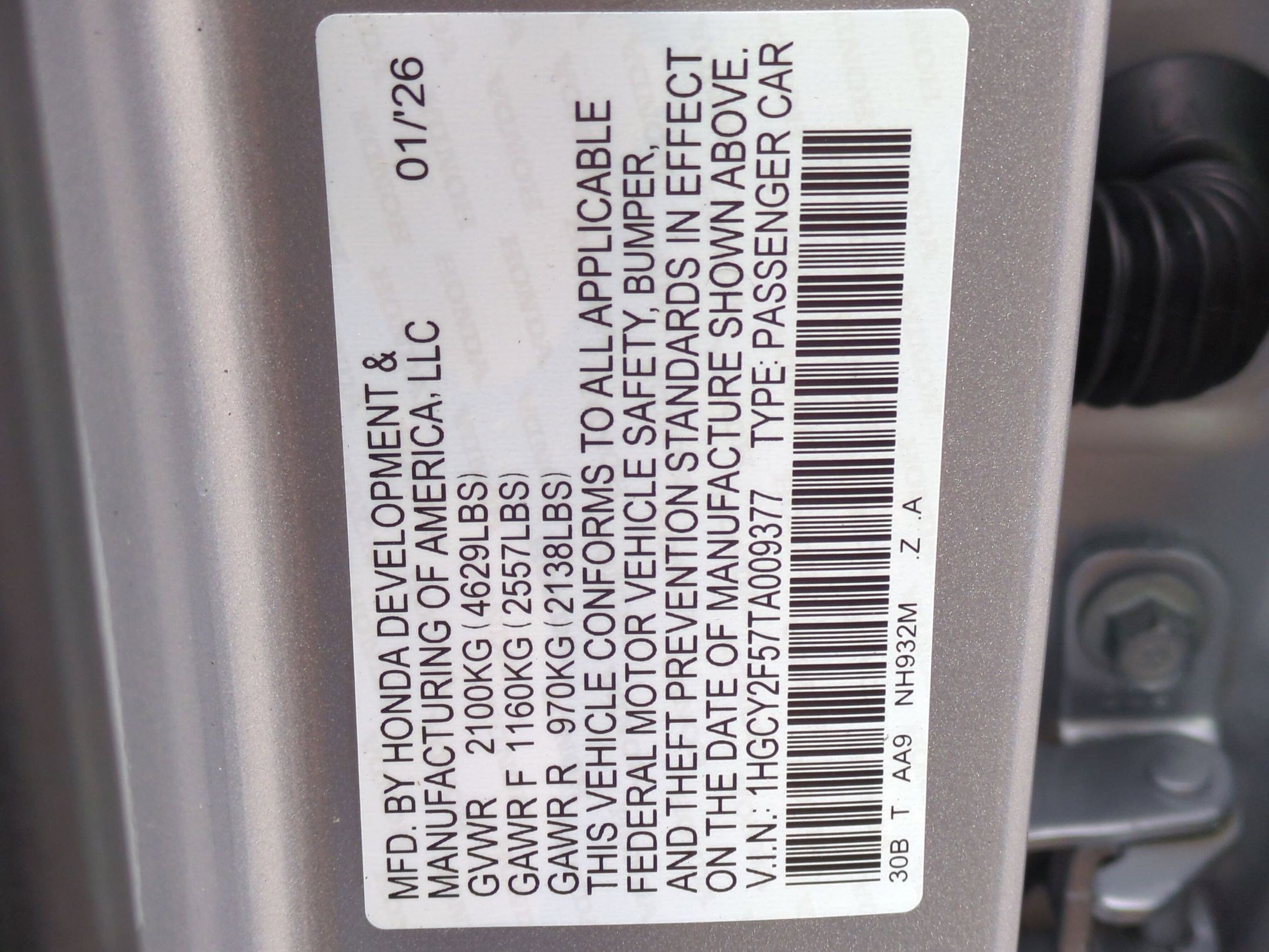 New 2026 Honda Accord Sport image 18