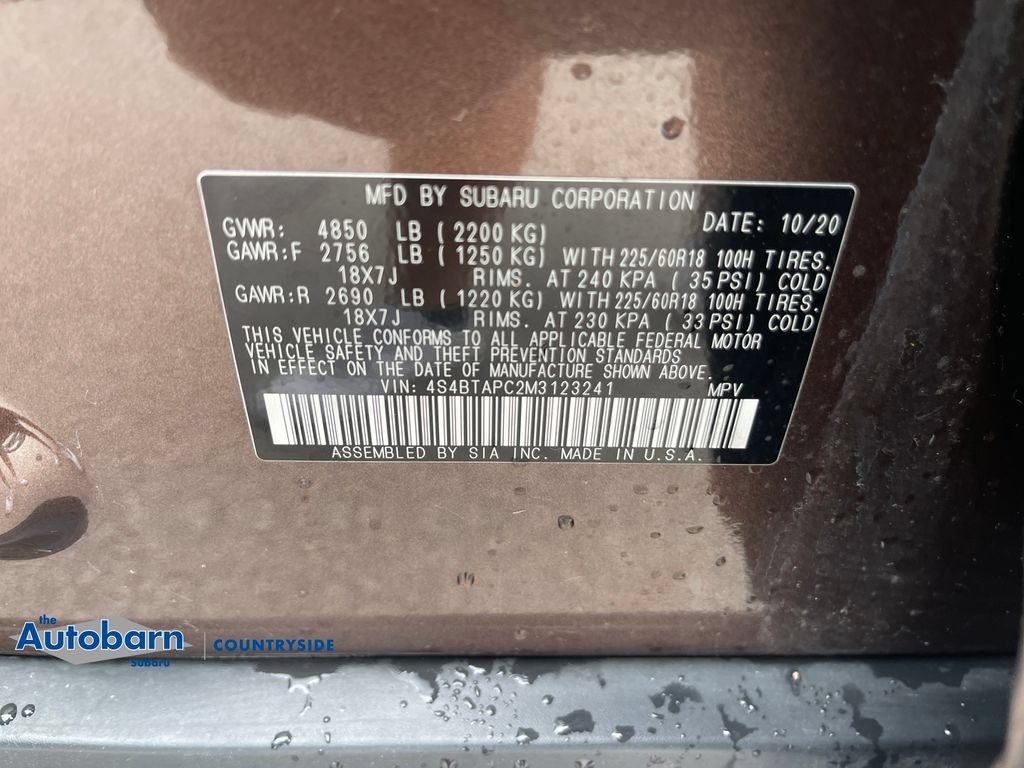 Used 2021 Subaru Outback Touring AWD/4WD image 30
