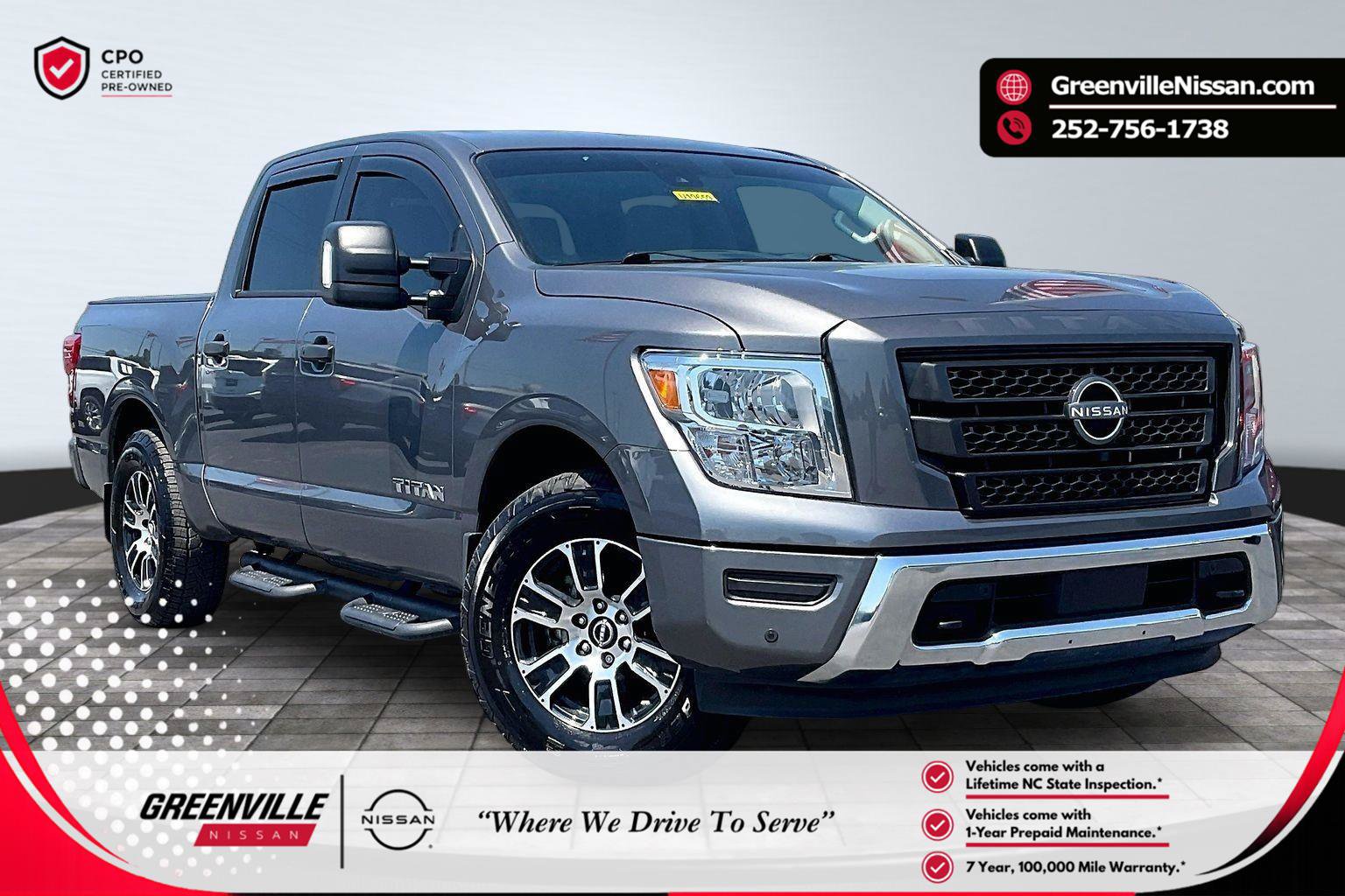 Certified 2024 Nissan Titan SV w/ SV Convenience Package