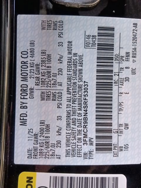 New 2025 Ford Bronco Sport Big Bend w/ Convenience Package image 34