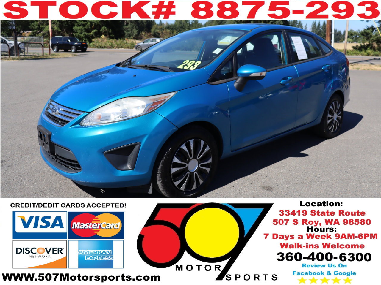 Used 2013 Ford Fiesta SE