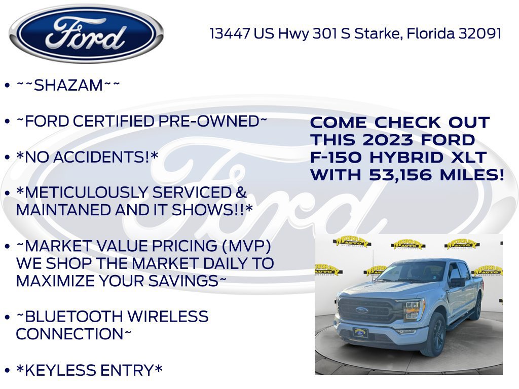 Certified 2023 Ford F150 XLT w/ Equipment Group 302A High AWD/4WD image 6