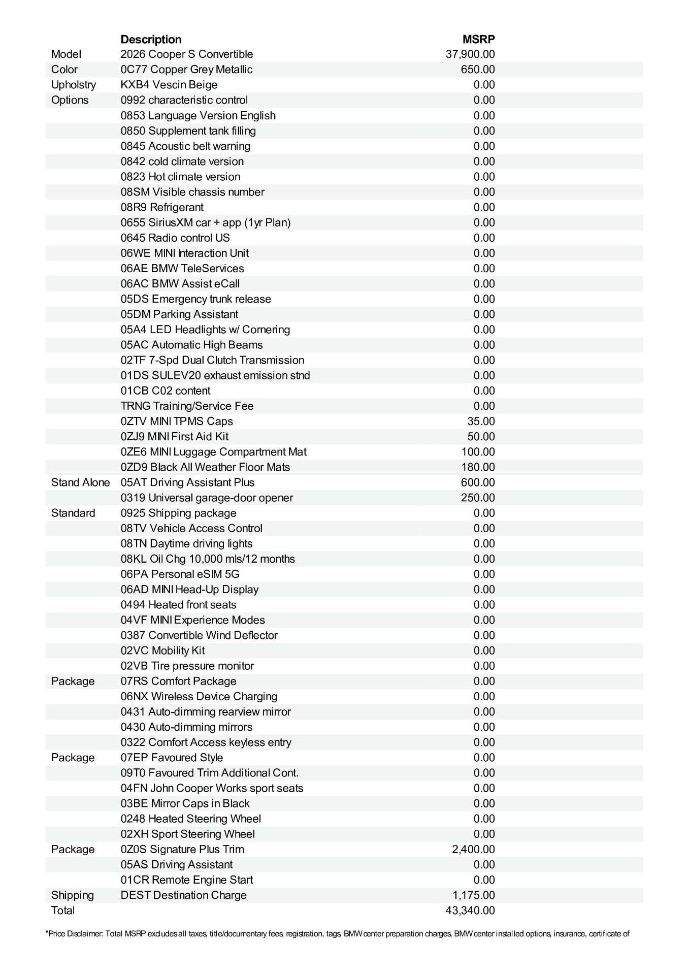 New 2026 MINI Cooper S FWD image 11