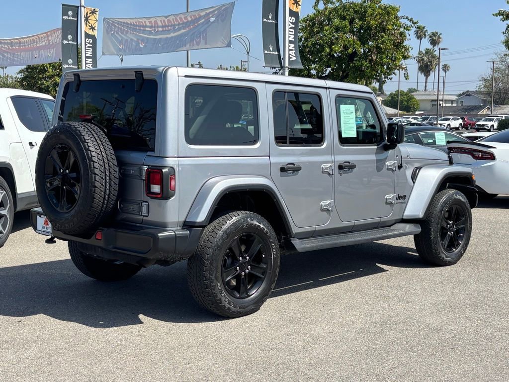 Used 2021 Jeep Wrangler Unlimited Sahara AWD/4WD image 4