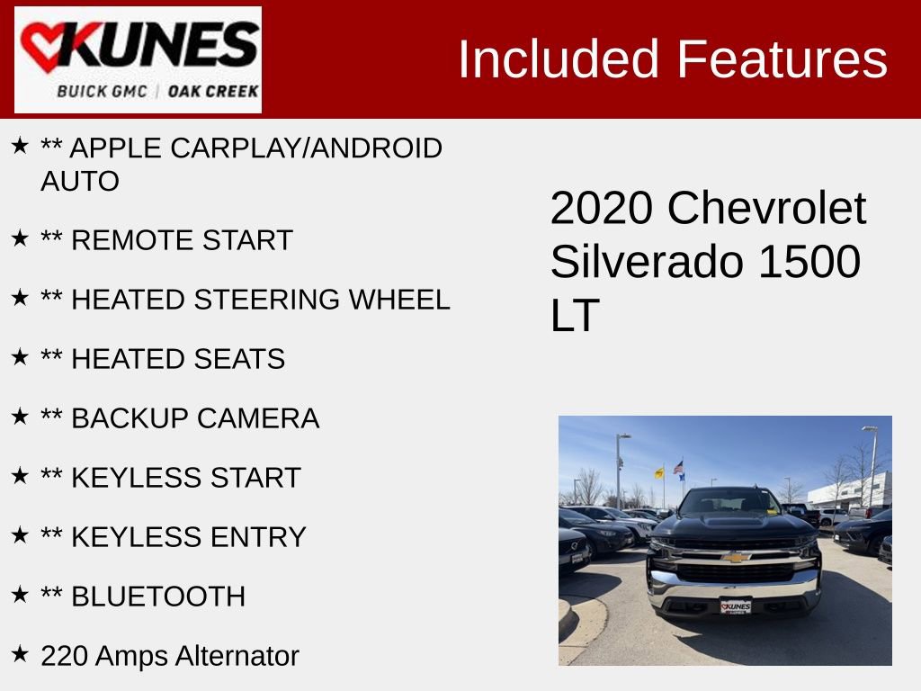 Used 2020 Chevrolet Silverado 1500 LT w/ All-Star Edition image 2