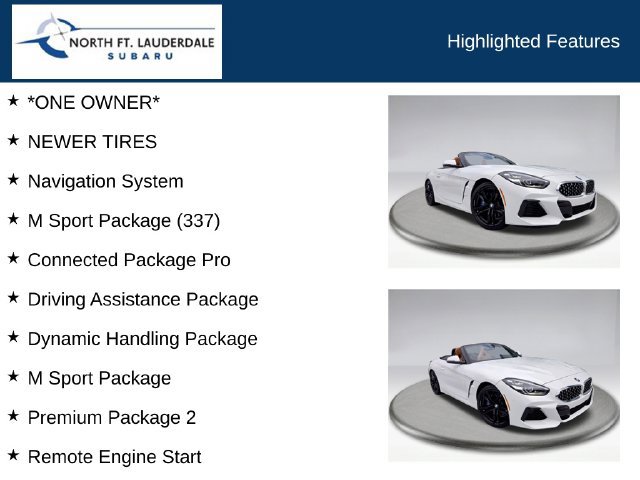Used 2022 BMW Z4 sDrive30i w/ Dynamic Handling Package RWD image 7