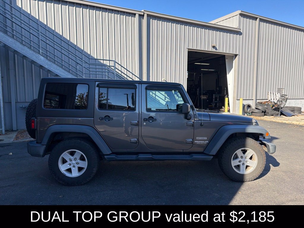 Certified 2017 Jeep Wrangler Unlimited Sport w/ Quick Order Package 24S AWD/4WD image 2