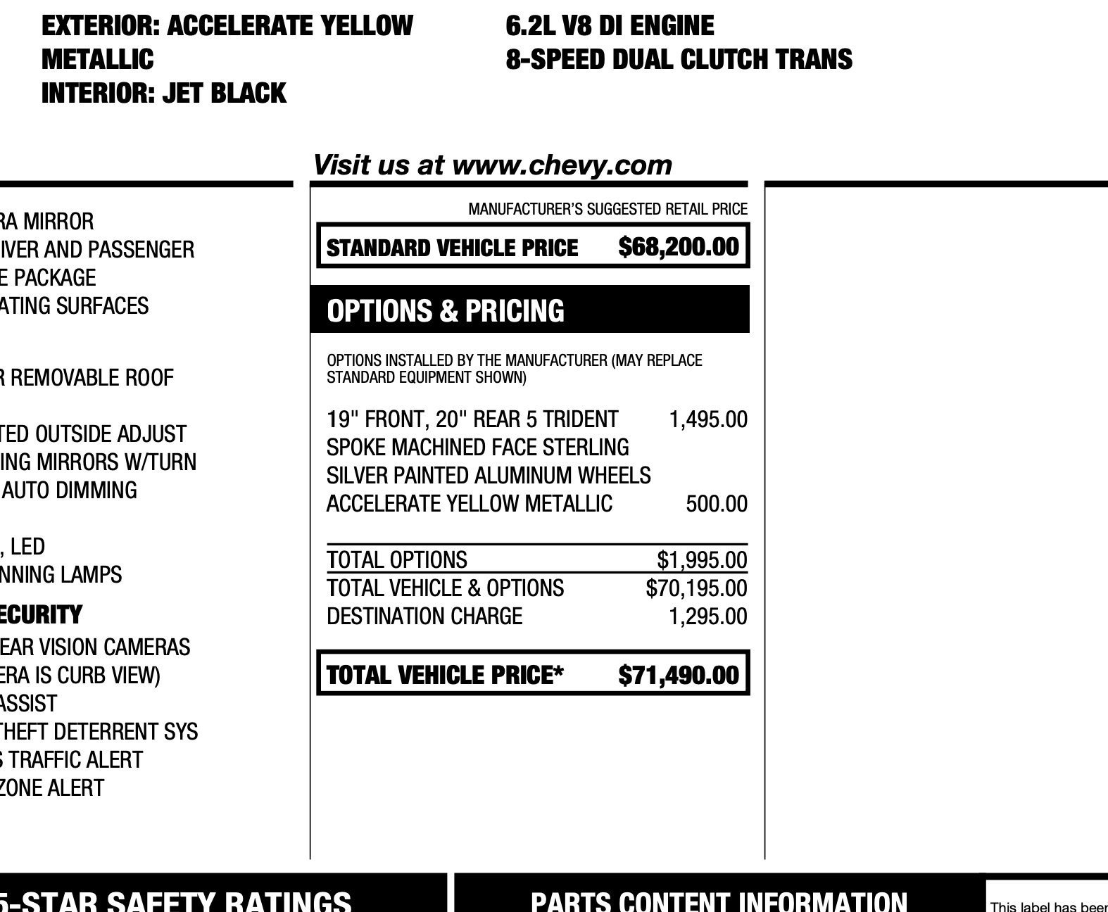 Used 2022 Chevrolet Corvette Stingray Preferred Cpe w/ 2LT image 34