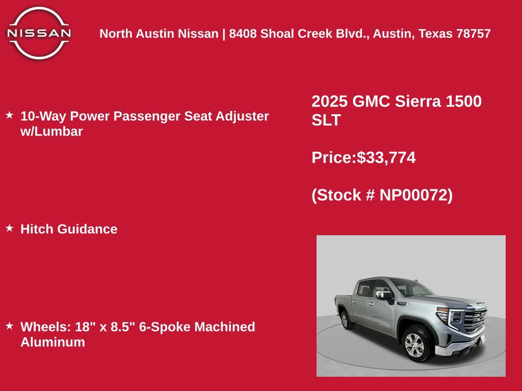 Used 2025 GMC Sierra 1500 SLT RWD image 22