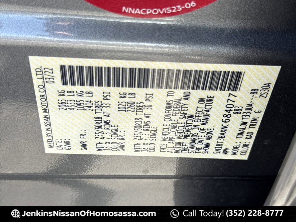 Certified 2022 Nissan Rogue SV FWD image 41