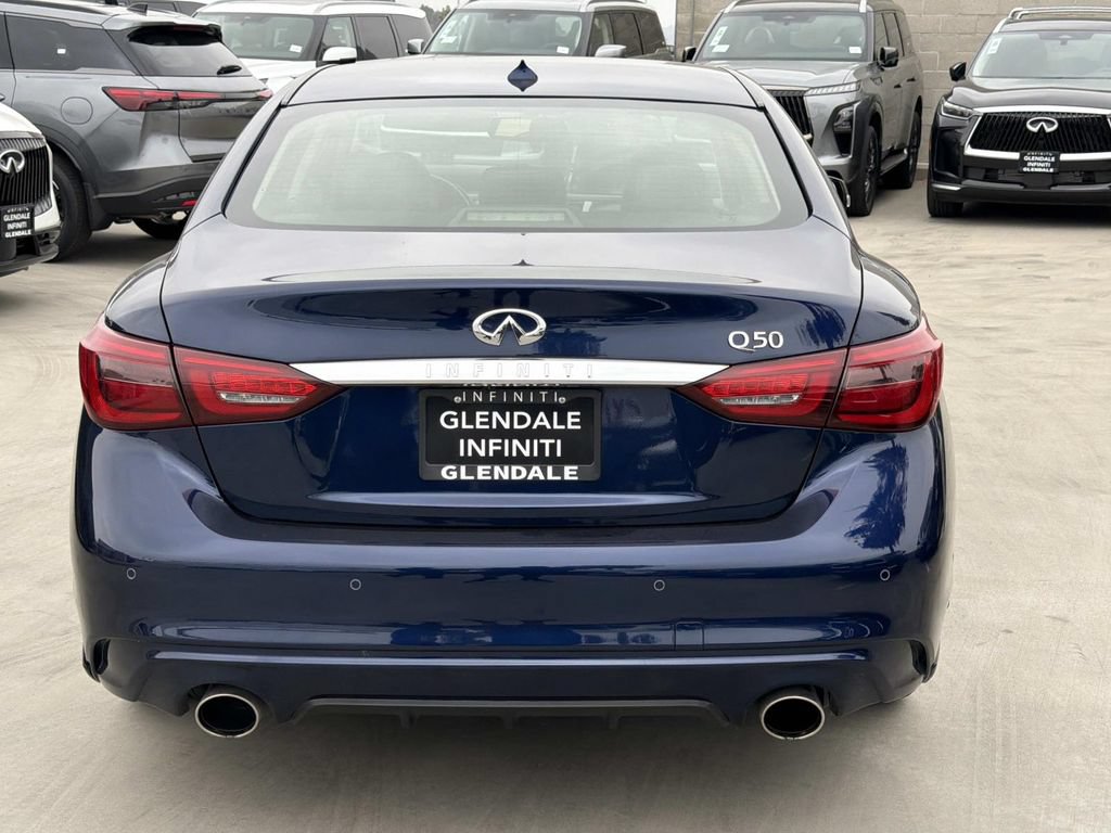 Certified 2023 INFINITI Q50 Luxe w/ Cargo Package RWD image 5