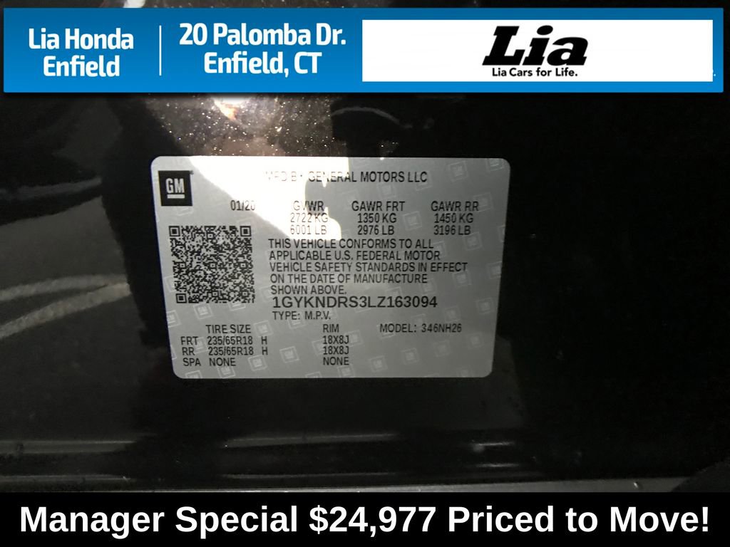 Used 2020 Cadillac XT5 Premium Luxury w/ LPO, Floor Liner Package image 14
