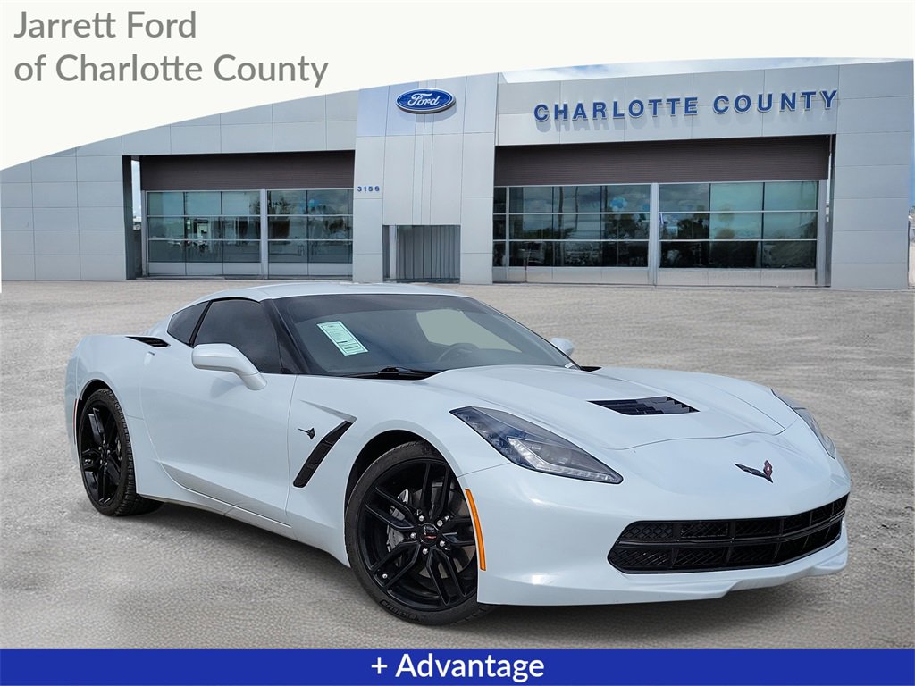 Used 2019 Chevrolet Corvette Stingray Coupe w/ Carbon Flash Badge Package