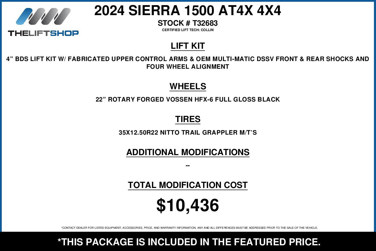Used 2024 GMC Sierra 1500 AT4X AWD/4WD image 2