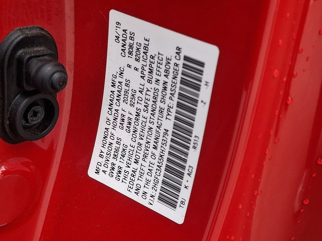 Used 2019 Honda Civic Si image 27