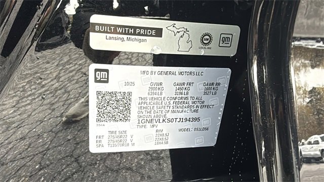 New 2026 Chevrolet Traverse RS w/ LPO, Floor Liner Package image 14