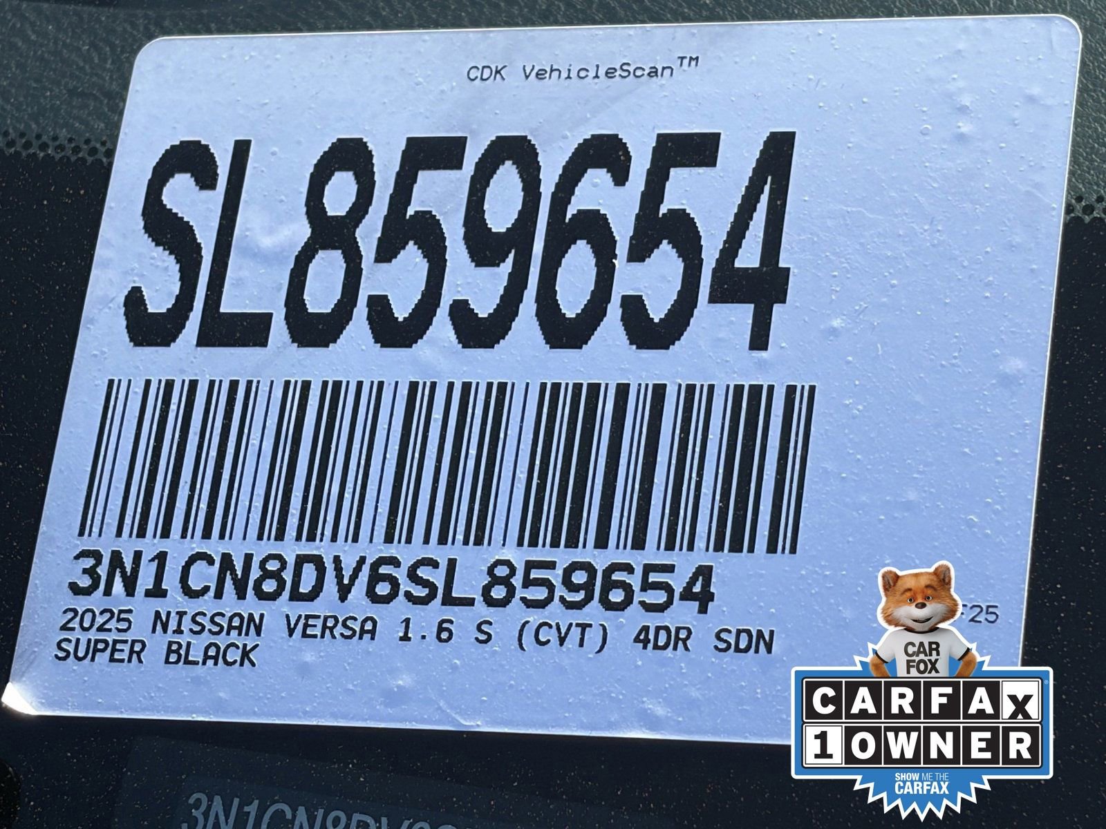 Certified 2025 Nissan Versa S w/ Trunk Package image 34