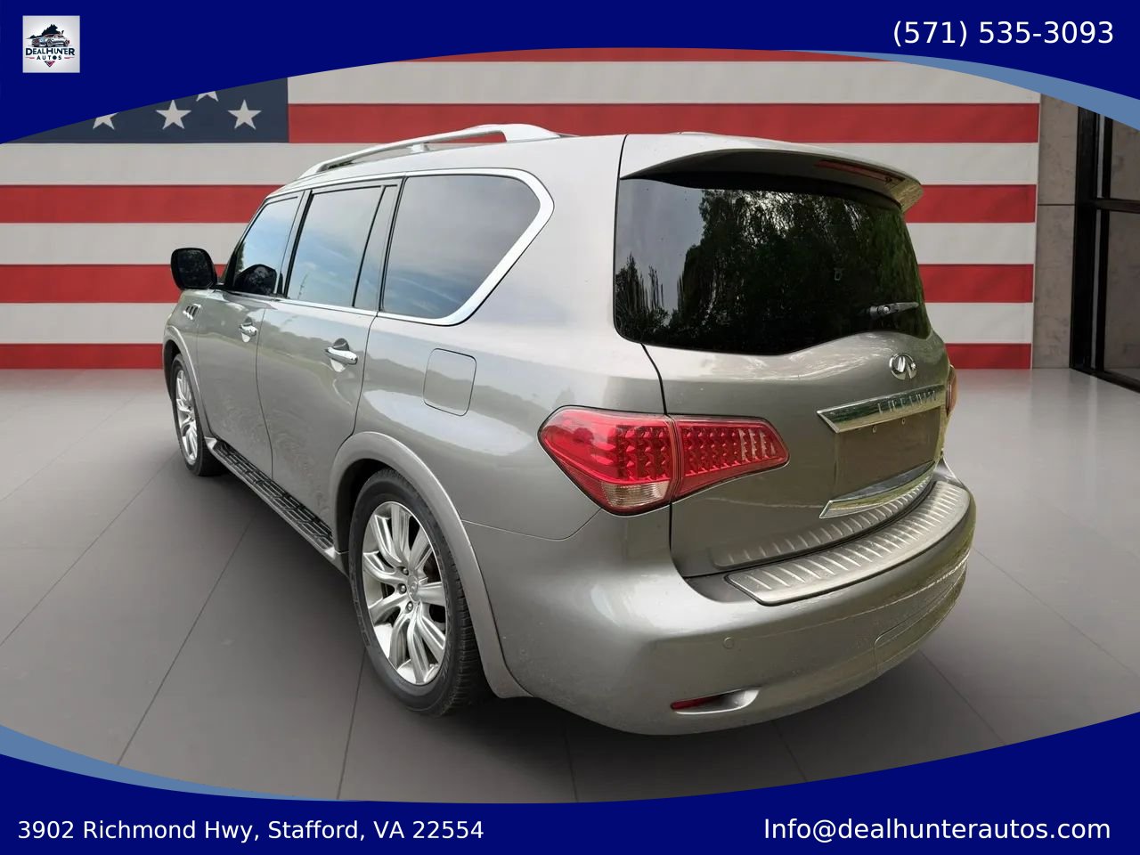 Used 2012 INFINITI QX56 4WD w/ Deluxe Touring Pkg image 7