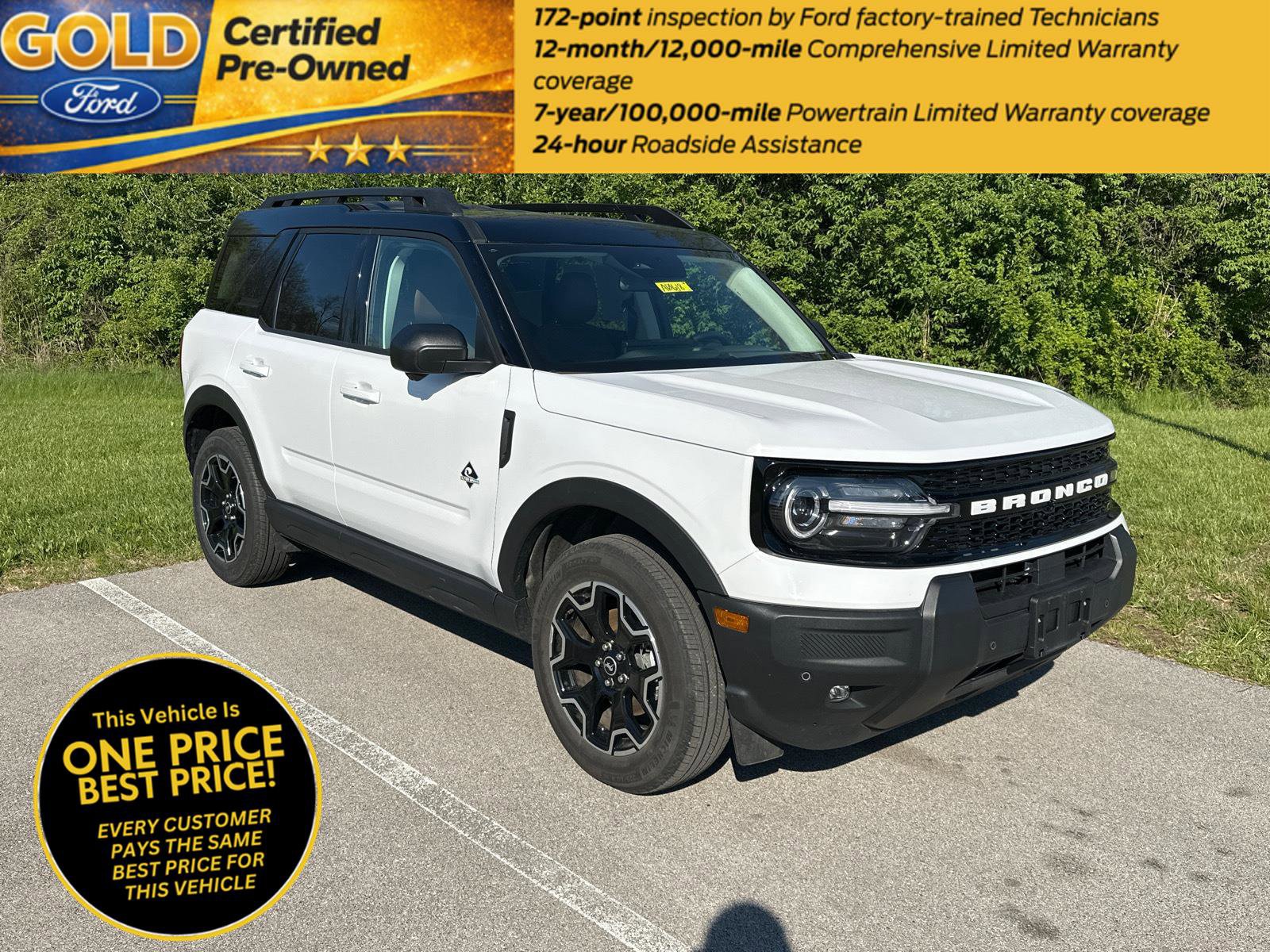 Certified 2025 Ford Bronco Sport Outer Banks w/ Outer Banks Tech Package+ AWD/4WD image 1