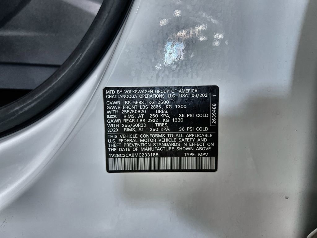 Used 2021 Volkswagen Atlas Cross Sport SEL AWD/4WD image 41
