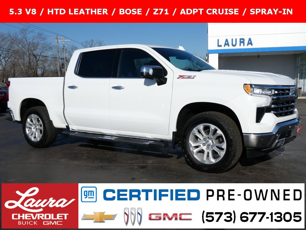Certified 2023 Chevrolet Silverado 1500 LTZ