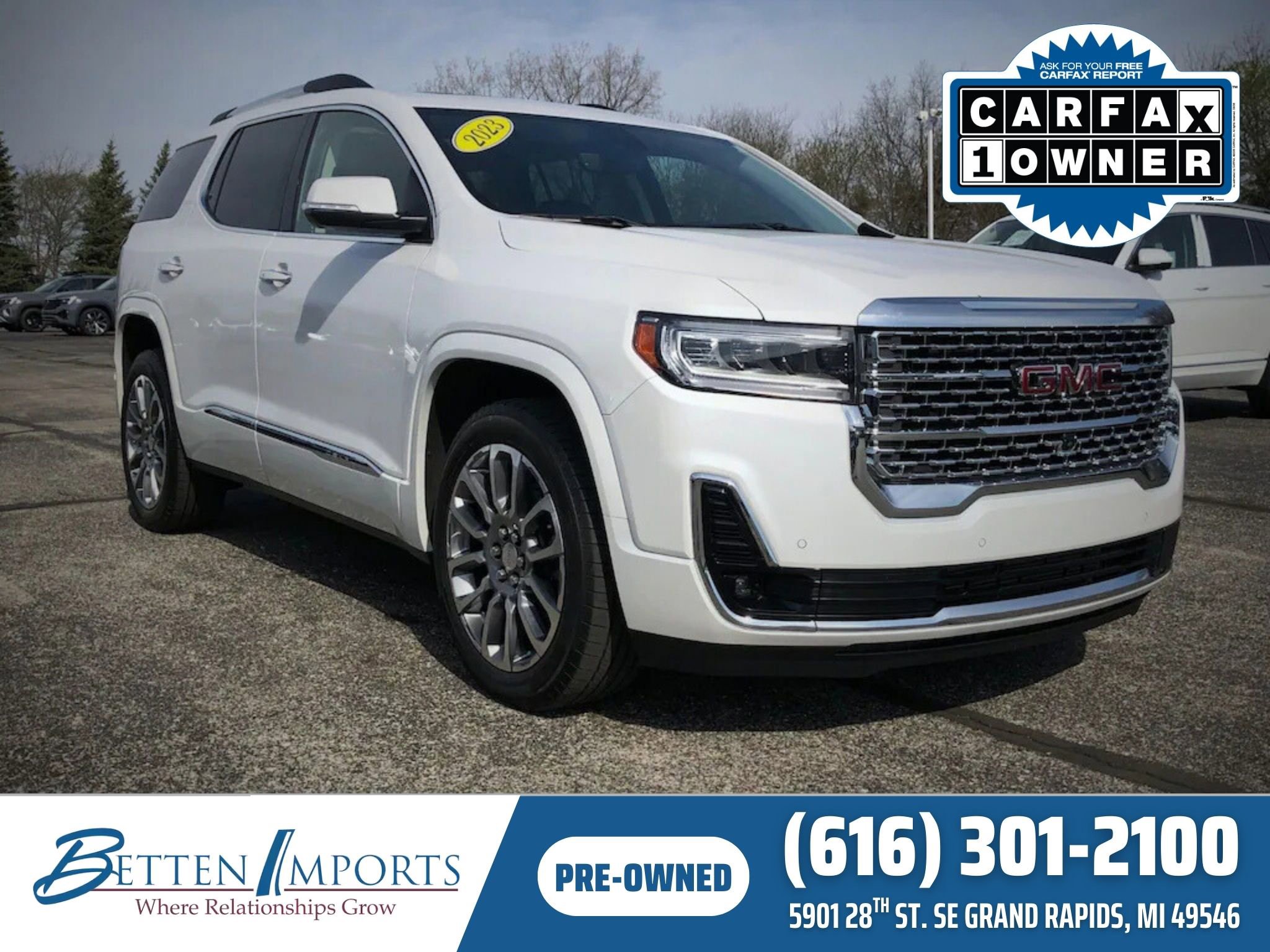 Used 2023 GMC Acadia Denali w/ Denali Ultimate Package