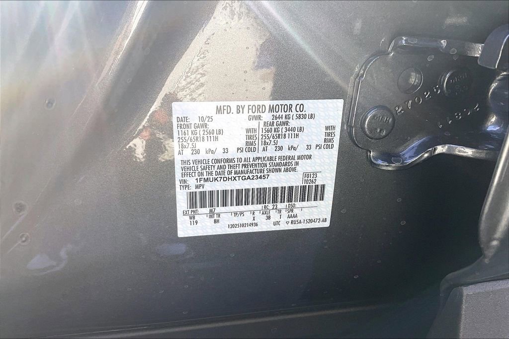 New 2026 Ford Explorer Active image 13