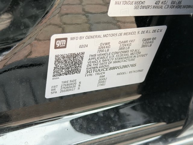 Certified 2024 GMC Sierra 1500 Elevation AWD/4WD image 20