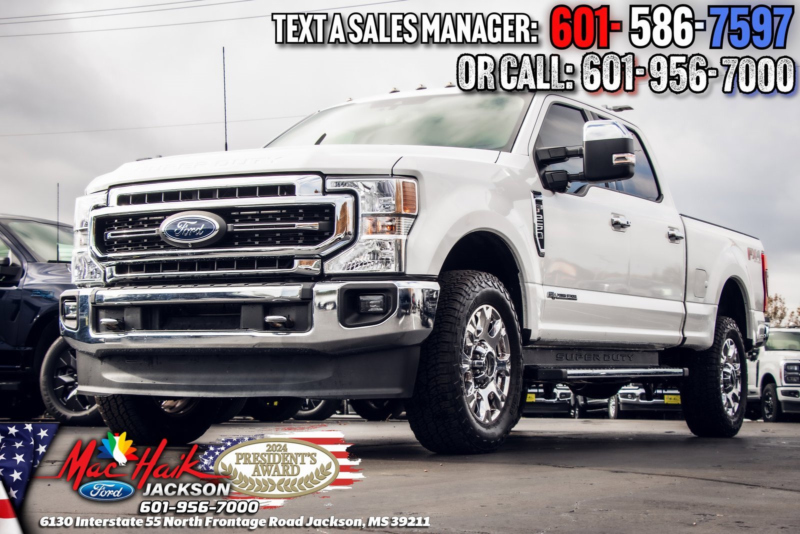 Used 2021 Ford F250 Lariat w/ Lariat Ultimate Package image 3