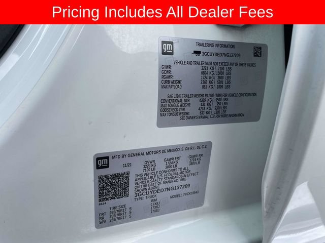 Used 2022 Chevrolet Silverado 1500 LT w/ Convenience Package II AWD/4WD image 34