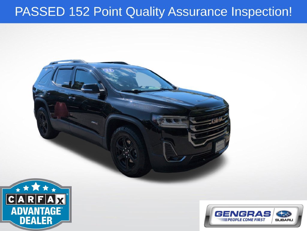 Used 2022 GMC Acadia AT4 w/ Technology Package