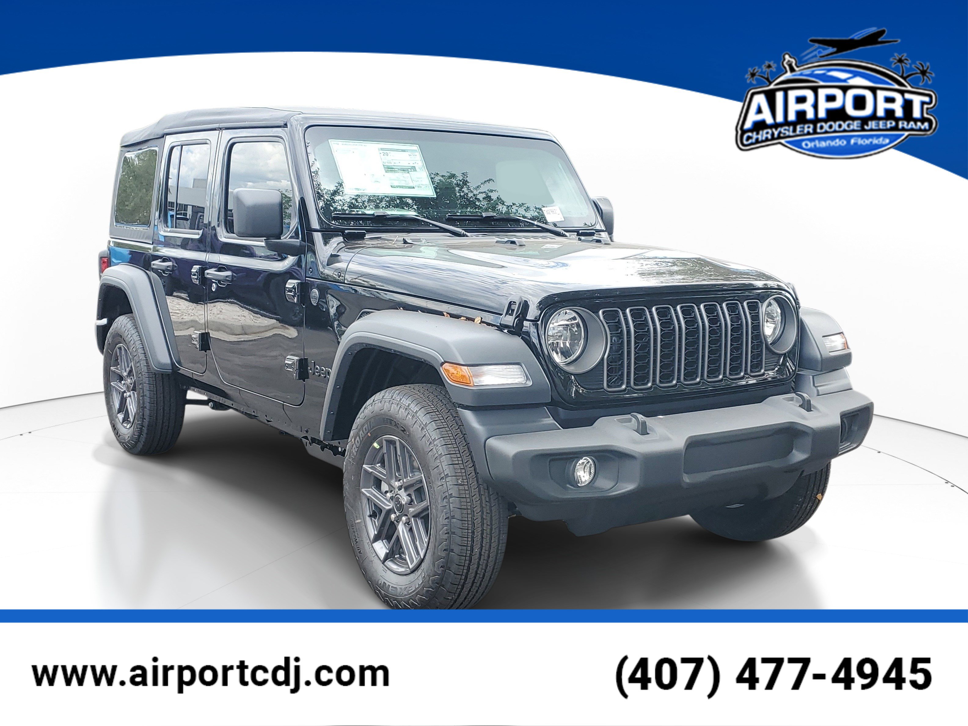 New 2026 Jeep Wrangler Unlimited Sport AWD/4WD image 1