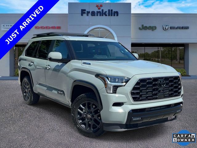 Used 2025 Toyota Sequoia Platinum AWD/4WD image 1