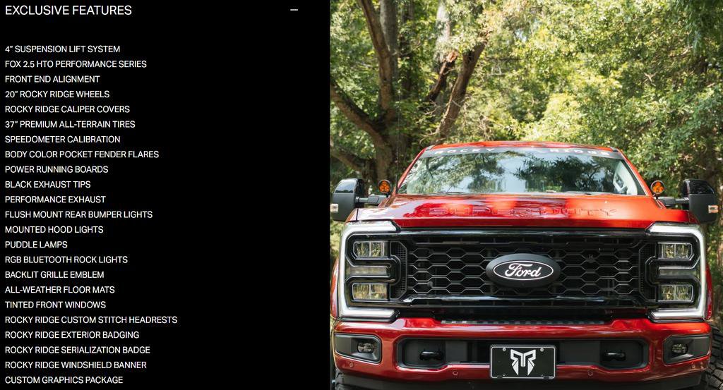 New 2026 Ford F250 Lariat w/ Black Appearance Package image 2