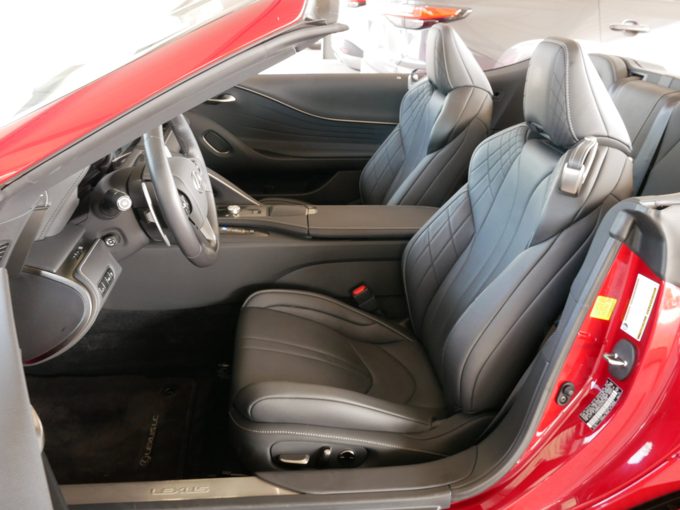 Certified 2024 Lexus LC 500 Convertible w/ Touring Package RWD image 2