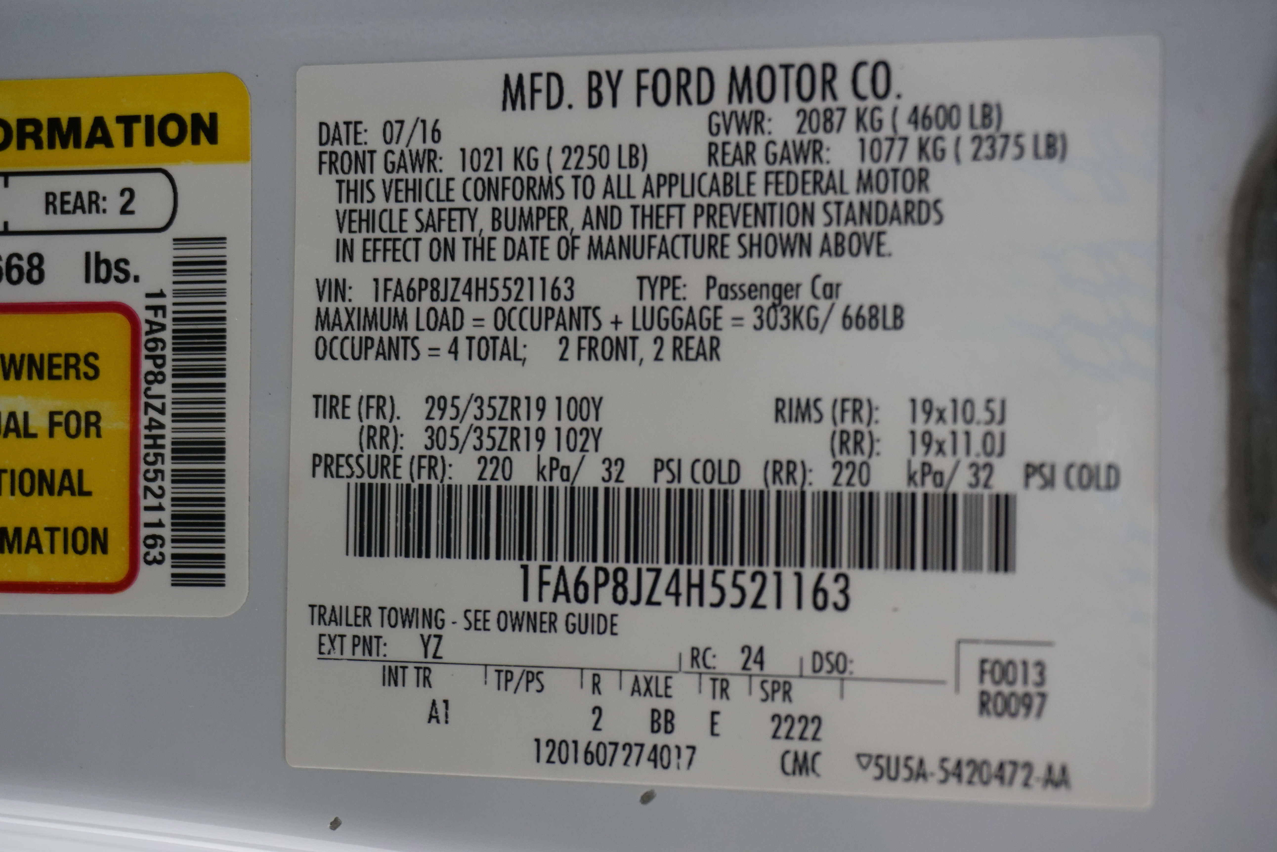 Used 2017 Ford Mustang Shelby GT350 w/ Electronics Package image 31