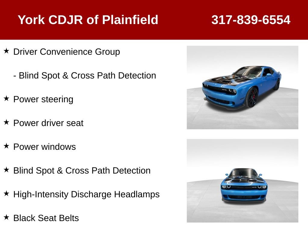 Used 2023 Dodge Challenger SRT Hellcat w/ Driver Convenience Group image 18