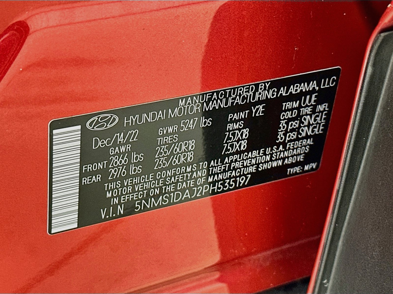 Used 2023 Hyundai Santa Fe SE AWD/4WD image 29