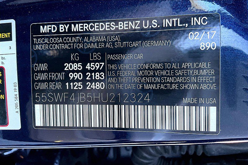 Used 2017 Mercedes-Benz C 300 Sedan w/ Premium 1 Package image 34