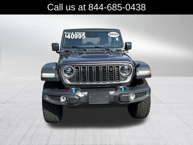 Certified 2025 Jeep Wrangler Unlimited Rubicon 4xe w/ Safety Group AWD/4WD image 2