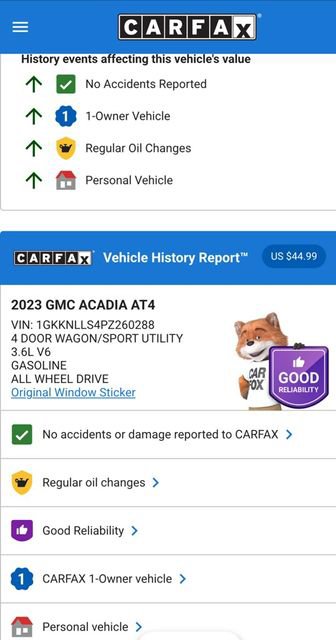 Used 2023 GMC Acadia AT4 w/ Trailering Package image 5